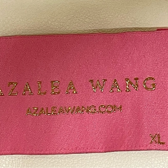Azalea Wang jacket fringe Western sz XL white Elegant NWOT - Picture 6 of 10
